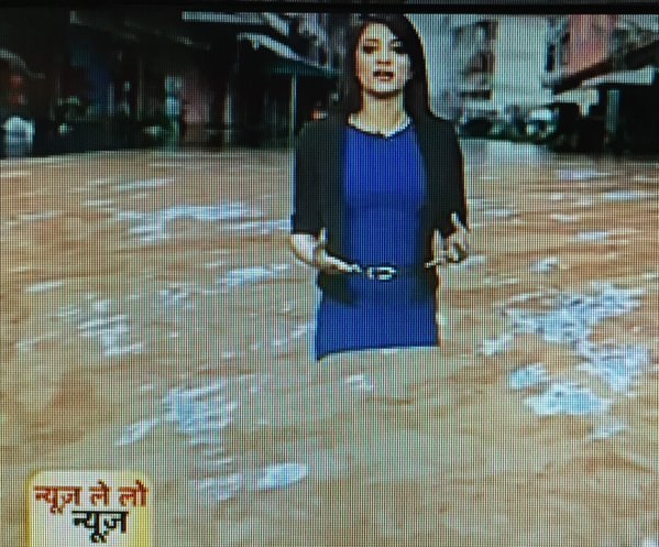 BUT As Many People Have Pointed Out The Reporter Is Clearly Standing In Front Of A Green Screen BUT As Many People Have Pointed Out The Reporter Is Clearly Standing In Front Of A Green Screen